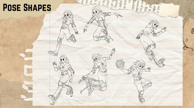 Pose Shapes Pose Shapes